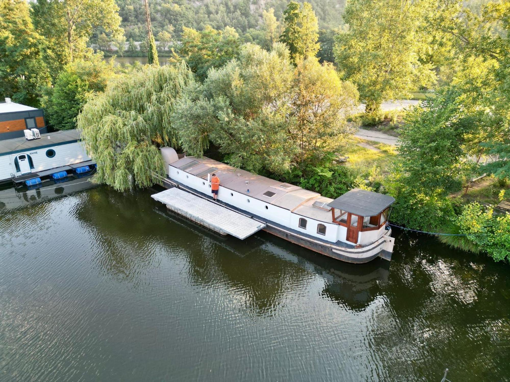 Prague On Boat, Privat Pier, Free Parking 호텔 외부 사진
